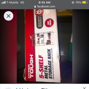 Hyper tough storage rack